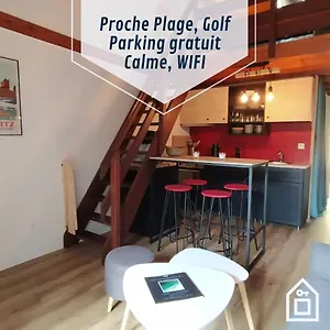 Bidarteko Paradisua Proche Plage, Golf, Parking Bidart